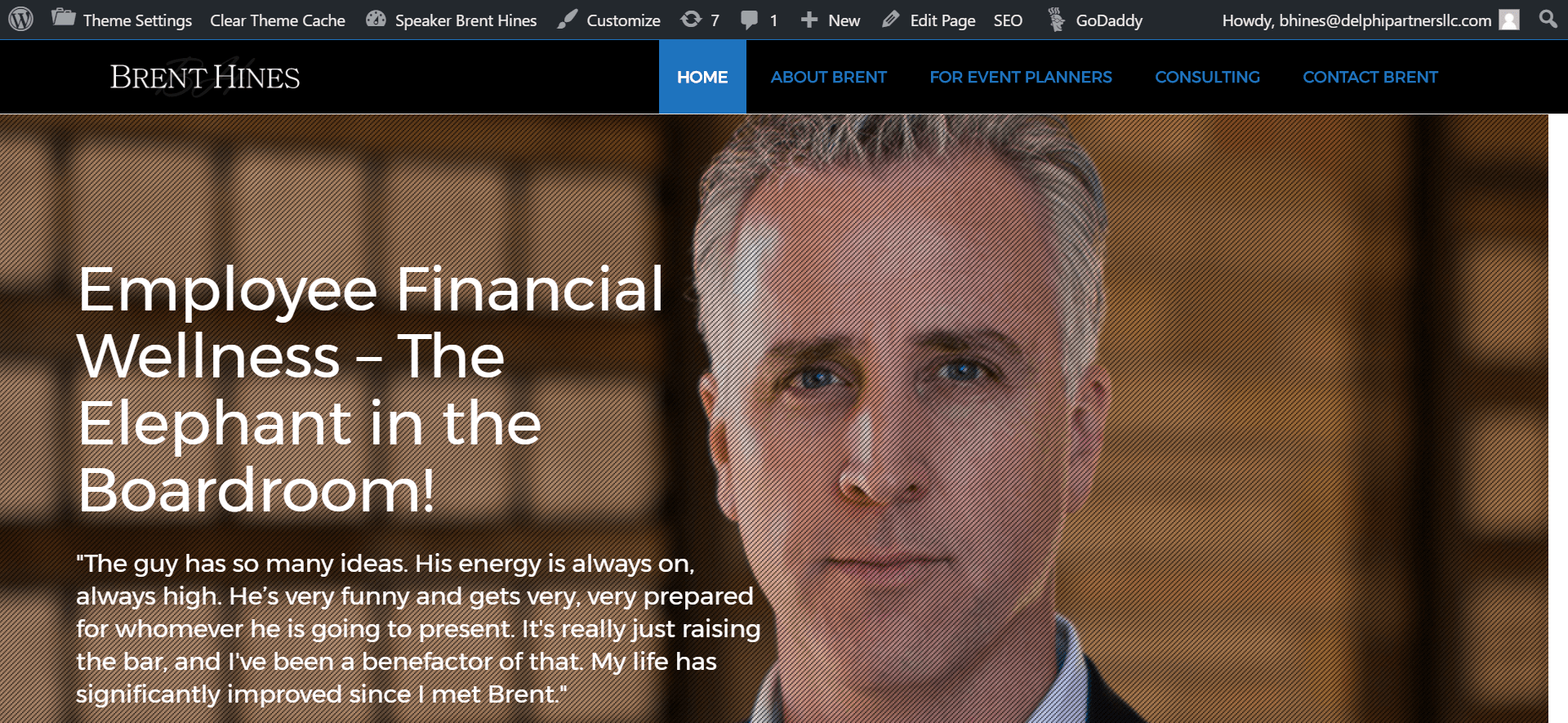 Brent Hines I Denver Sales Coach - brenthines.com_design by Initial Approach